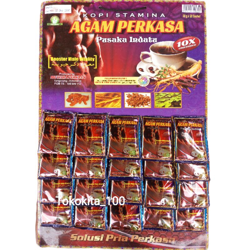 

Kopi Agam Perkasa Original 1 Hanger 20 Sachet
