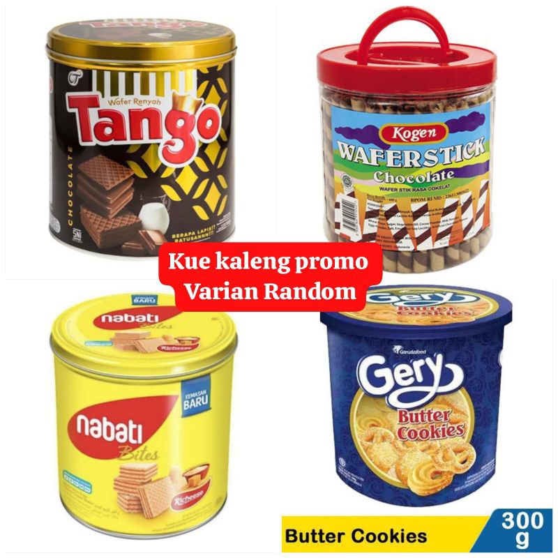 

Kue Kaleng Tango / Nabati / Kogen / Gerry Butter - PROMO HEMAT
