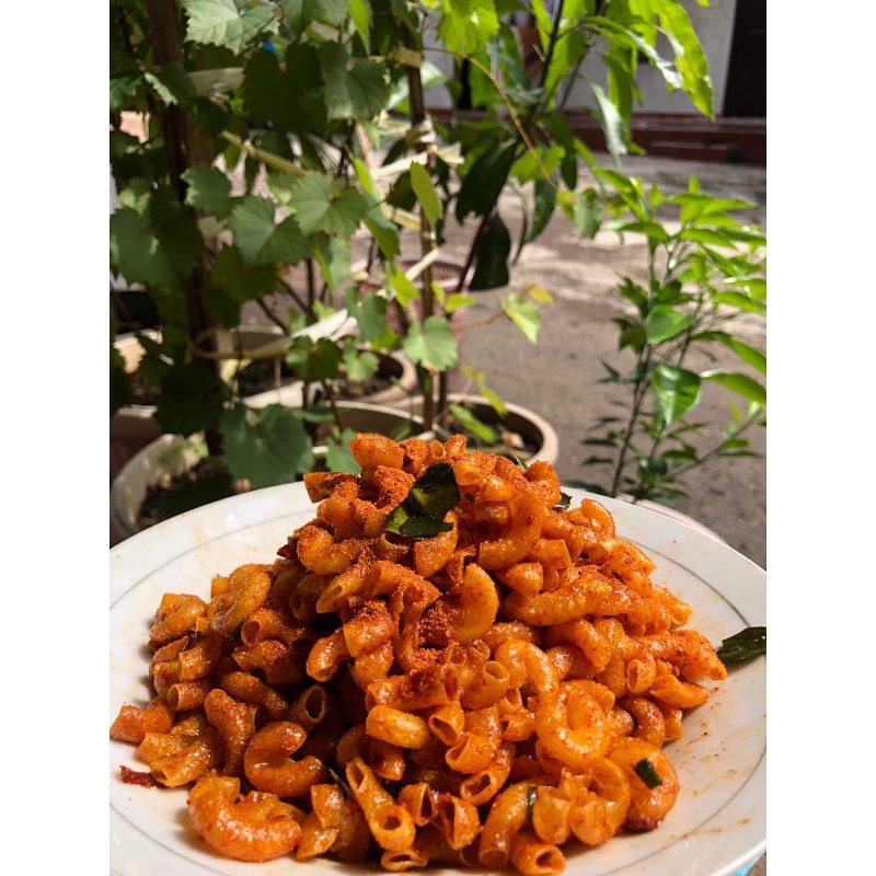 

Makaroni Cikruh Renyah Gurih Lezat Pedas Dan Pastinya Nikmat Sekali Berat 1 KG