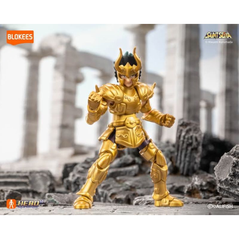 Blokees Shura Capricorn Gold Saint Seiya Galaxy Version 01 Action figure figur Saiya
