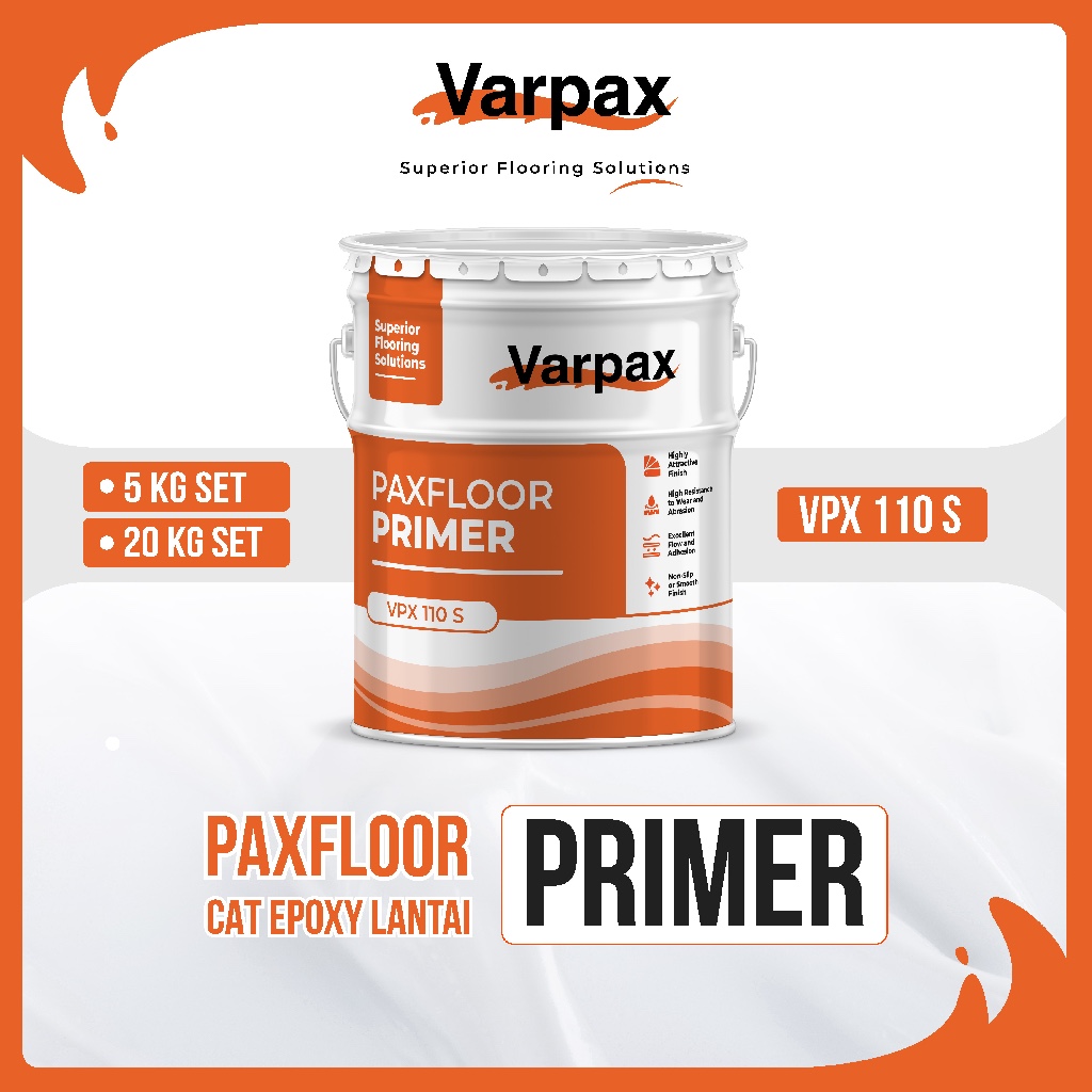 Cat Dasar Epoxy Lantai Varpax PAXFLOOR PRIMER VPX 110 S