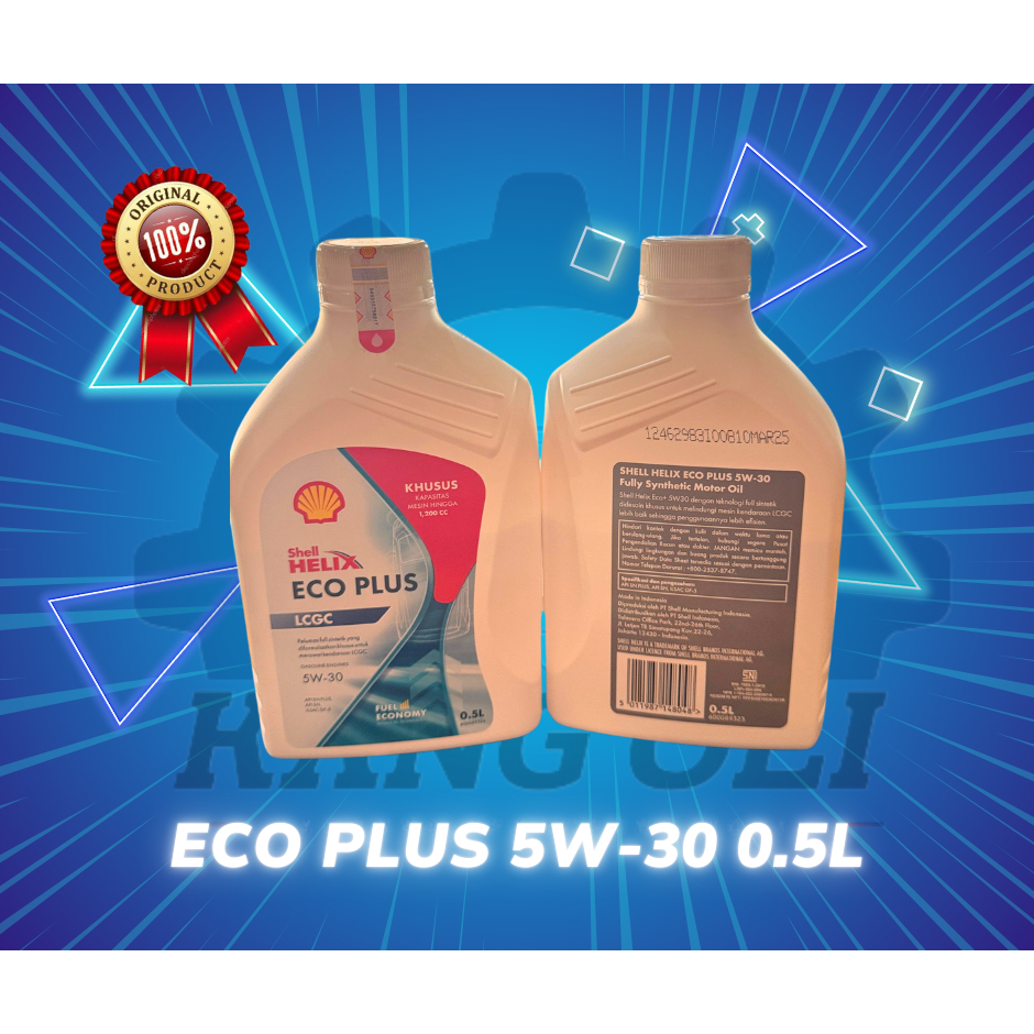 OLI MOBIL SHELL HELIX ECO PLUS 5W-30 0.5L
