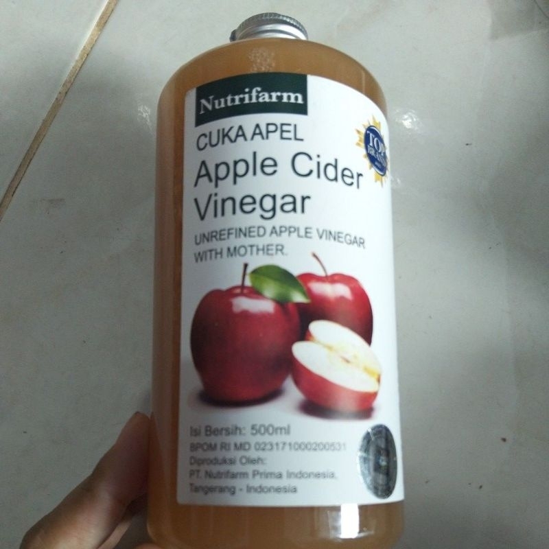 

Cuka Apel Nutrifarm Cuka untuk diminum