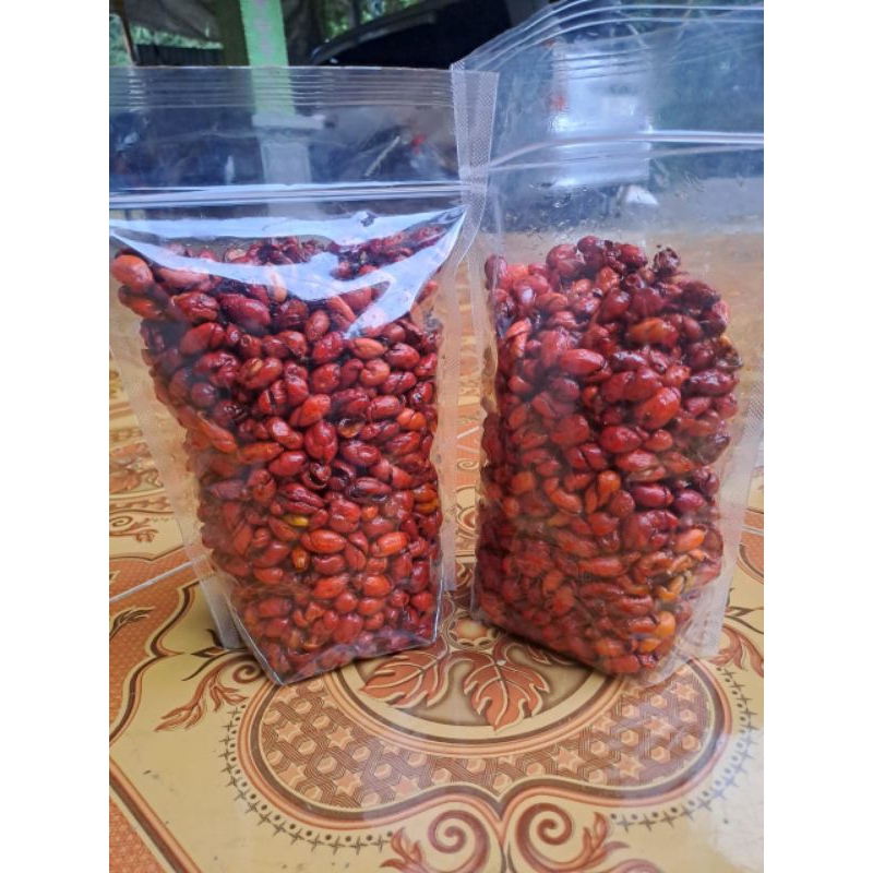 

kripik kulit melinjo pedas manis 1 kg