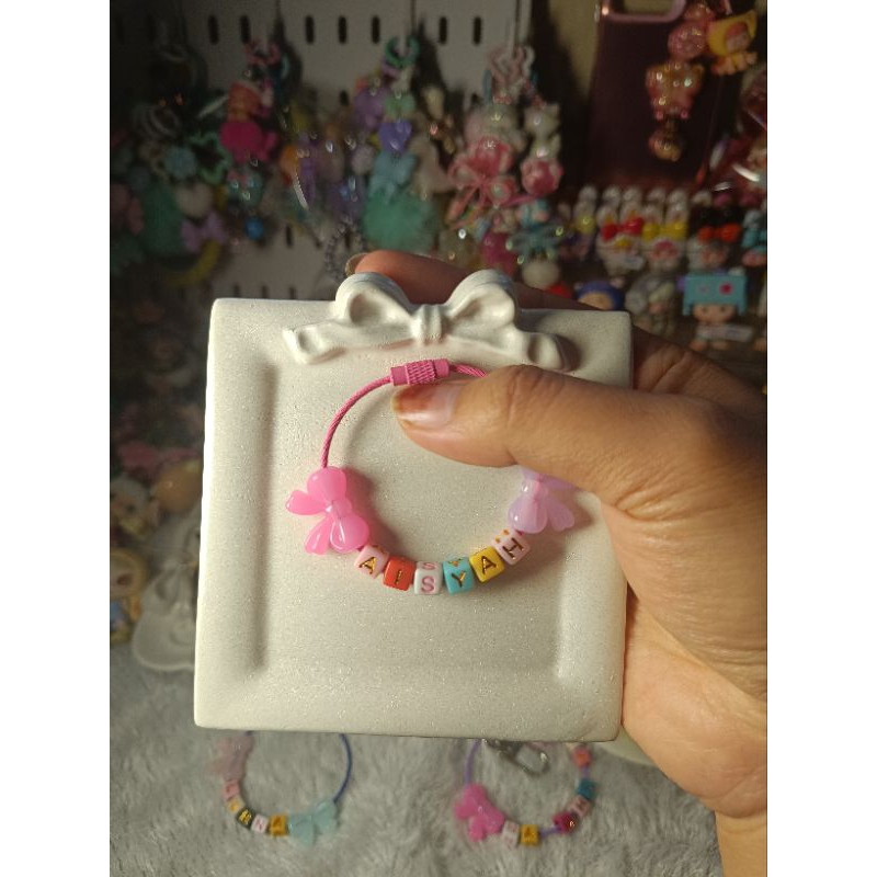 GANTUNGAN NAMA TAS SEKOLAH LUCU