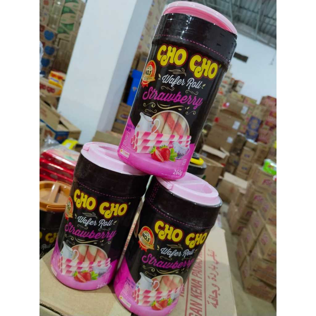 

Cho Cho Wafer Stick - Roll - Chocolate - Tiramisu - Strawberry - Coconut