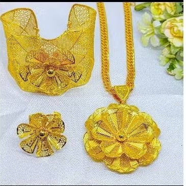 set perhiasan kendari 4 item