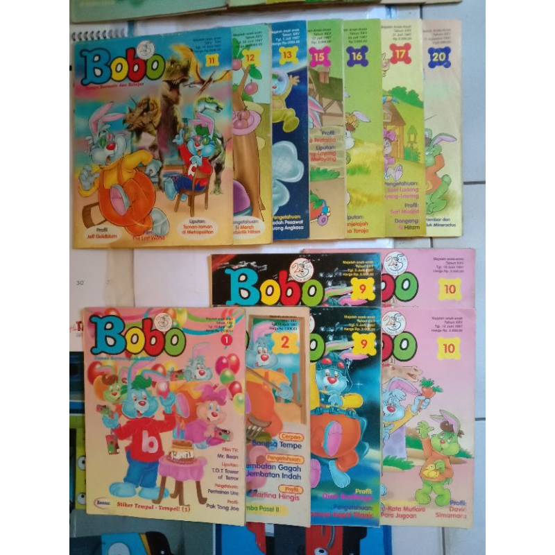 Majalah Bobo Jadul Tahun 90an, Edisi Tahun XXV (1997-1998)