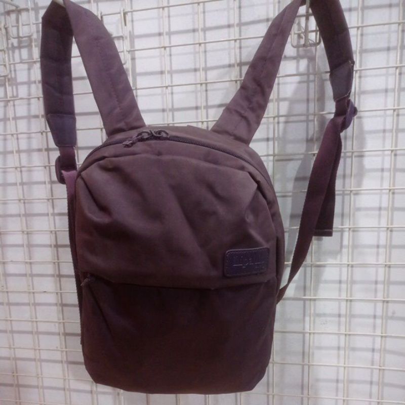 Lipault backpack -preloved -alas 8x24cm tinggi 31cm