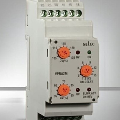 SELEC VPRA2M VPR PROTEKSI TEGANGAN PFR VOLTAGE PROTECTION RELAY