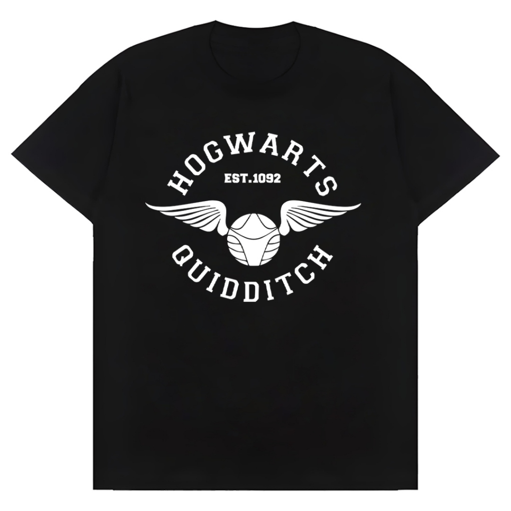 Kaos Harry Potter Hogwarts Quidditch Team T-Shirt Harry Potter