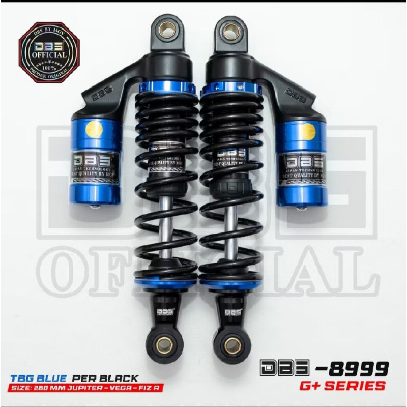 Shockbreaker shock DBS 8999 g plus shock belakang bebek fizr Jupiter z Vega ZR ukuran 280mm