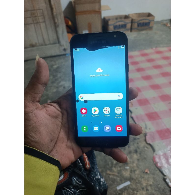 hp samsung j3pro minus lcd nisa pakai