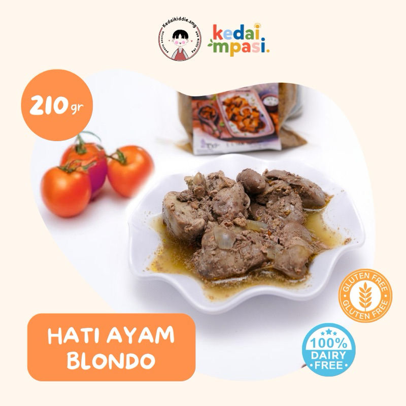 

KEDAIMPASI - Hati Ayam Blondo tinggal kukus untuk MPASI