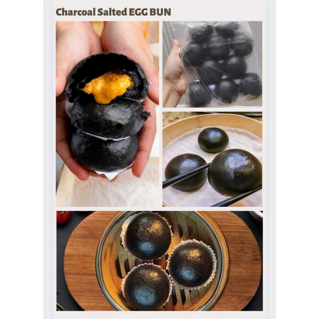 

Charcoal Salted Egg Bun Telor Asin isi 10 Home Made Enak Lezat No Vetsin Kualitas Premium Terjamin Maknyus Bintang Lima Tanpa Pengawet No Vetsin