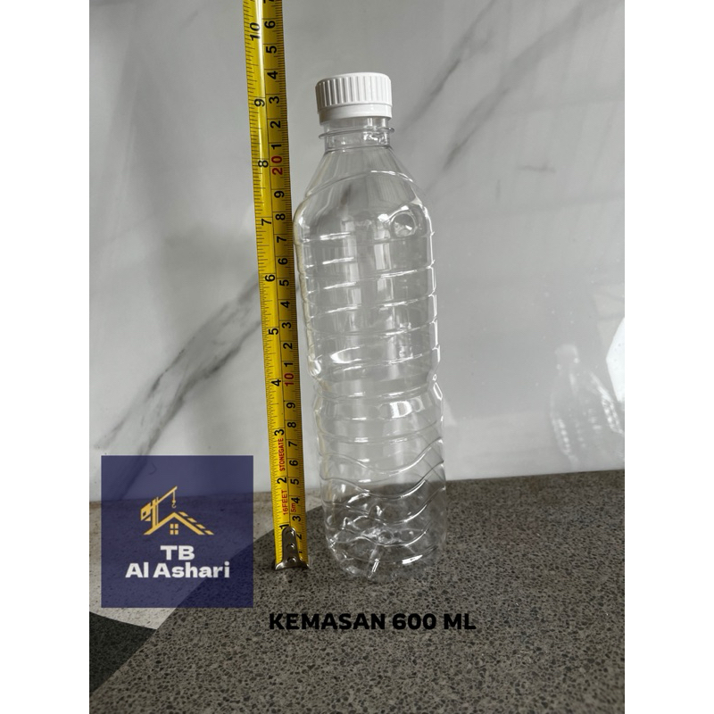 BOTOL MINERAL 600 ML / BOTOL PLASTIK 600 ML