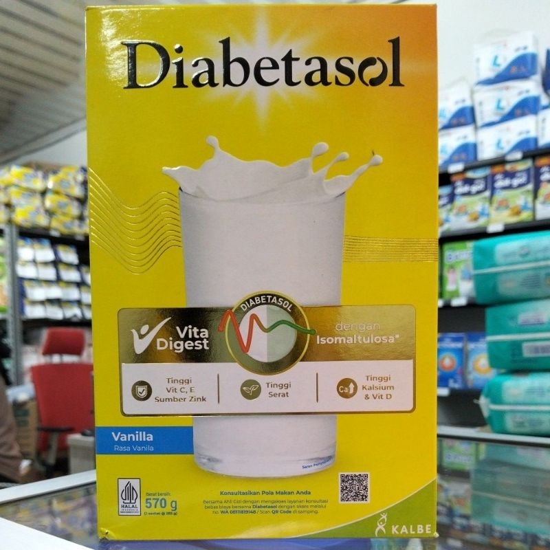 

DIABETASOL VANILLA (570 GRAM)