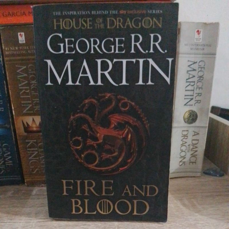 Buku Ori Bekas Fire and Blood GRR Martin