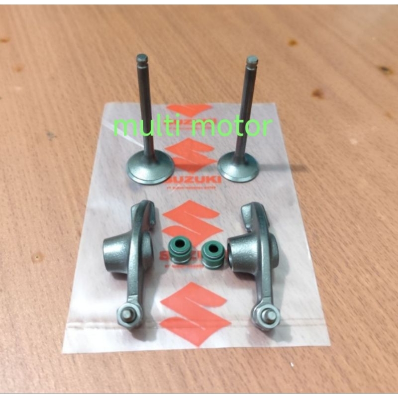 seal klep plus payung klep plus platuk klep suzuki shogun 125 r,shogun 125 fd,shogun 125 sp lama