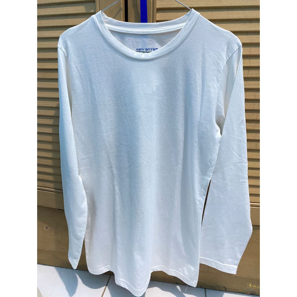 [Pre Loved] Red Point Long Sleeve TShirt