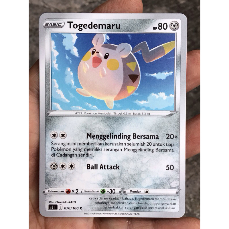 TOGEDEMARU KARTU POKEMON PROMOSI