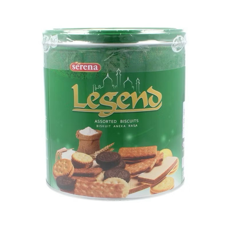 

Serena Legend 287gr Assorted Biscuits Aneka Rasa Kemasan Kaleng | Biskuit Serena Legend Hijau 287gr