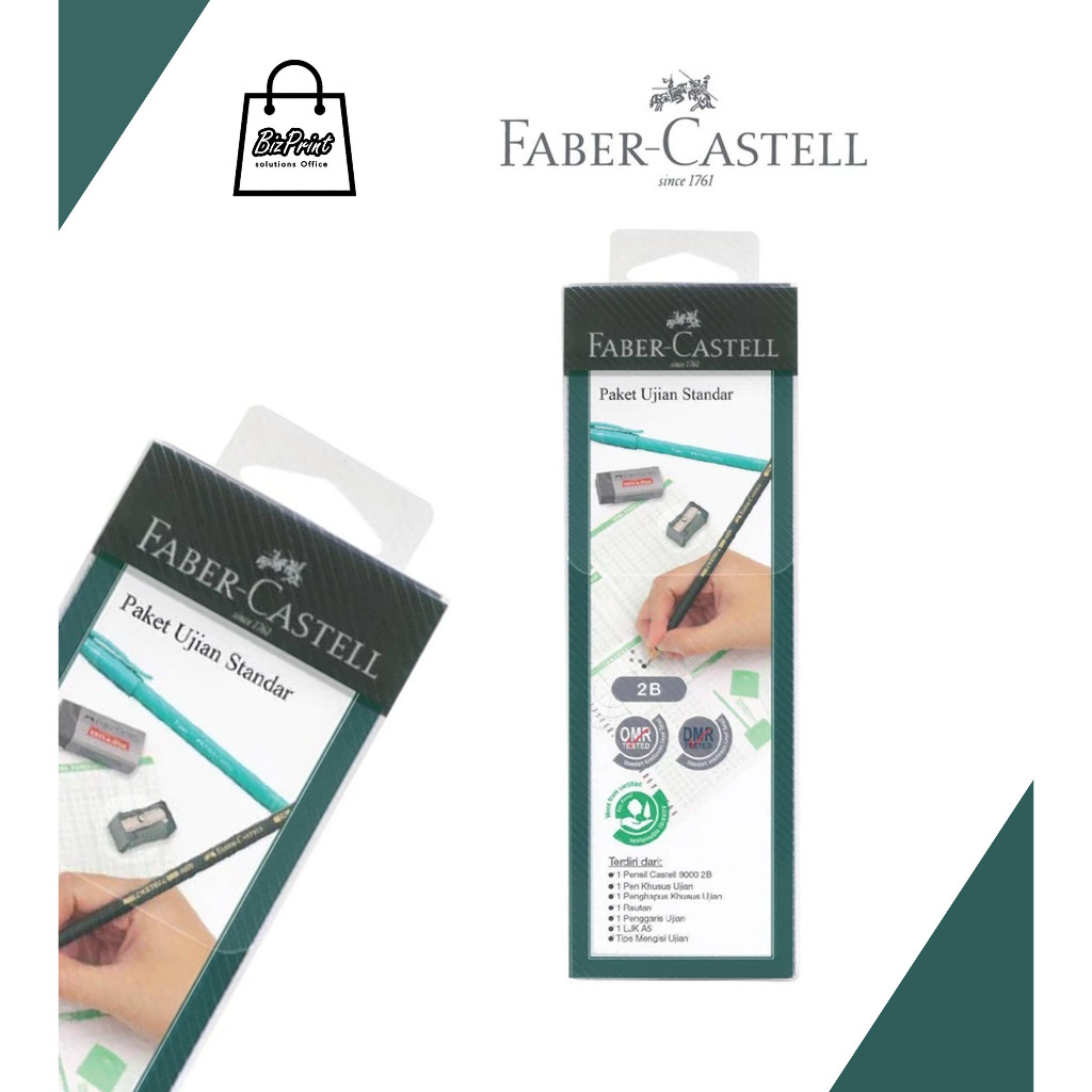 

Faber-Castell Paket Ujian Standar 100% ORIGINAL