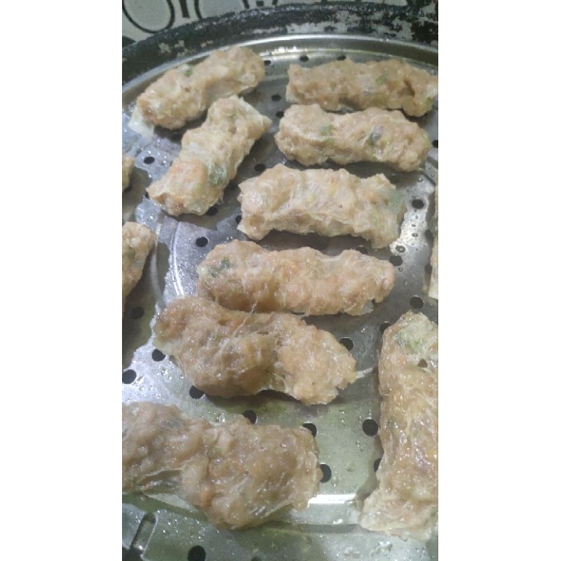 

dimsum kulit tahu/somay ayam dibungkus kulit tahu