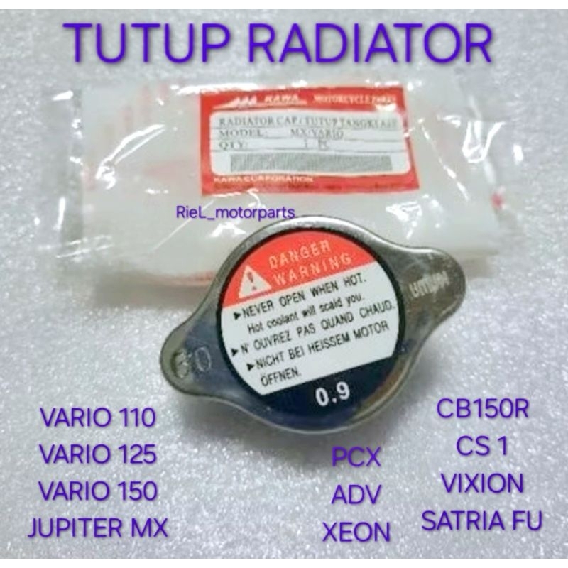 Tutup Radiator (KW) VARIO 110 / MX / VARIO 125 / VARIO 150 / ADV / SONIC / XEON / SATRIA FU 150 /CS1