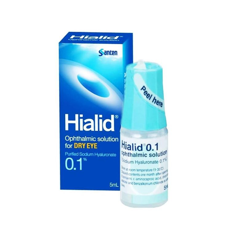 Hialid tetes mata 0,1 untuk Pereda Mata Kering 5ML - Rekomendasi Dokter mata Penang