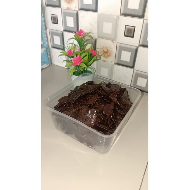 

[kripcok 3rasa] KRIPIK COKLAT LUMER FULL COKLAT GA BIKIN ENEG DIMULUT