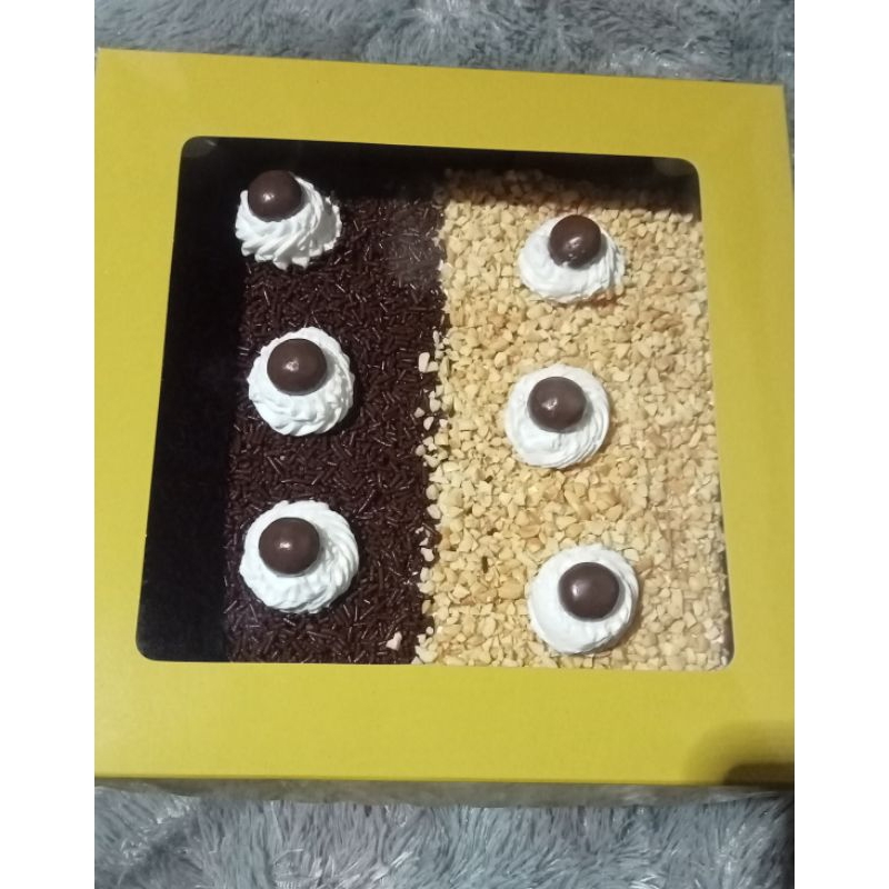 

cake jadul mix 2rasa coklat& kacang