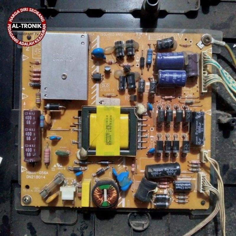 POWER SUPPLY TV LED POLYTRON 32 INCH TYPE PLD 32T700 REGULATOR PSU POWER SUPLAY PLD32T700