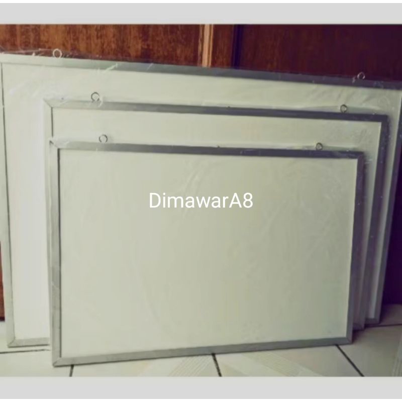 

Papan Tulis Whiteboard 40x30 dan 40 x 60 Bolak Balik 2 sisi