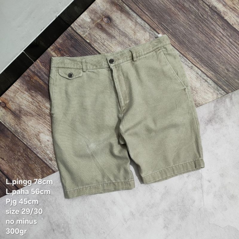 SP5 celana pendek jeans Idun size 29 30 pria cowok casual vintage denim short pants harian santai