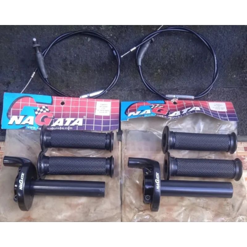 Gas spontan original Nagata Daytona Japan Tipe 26000PLS universal 1 kabel (include original Handgrip