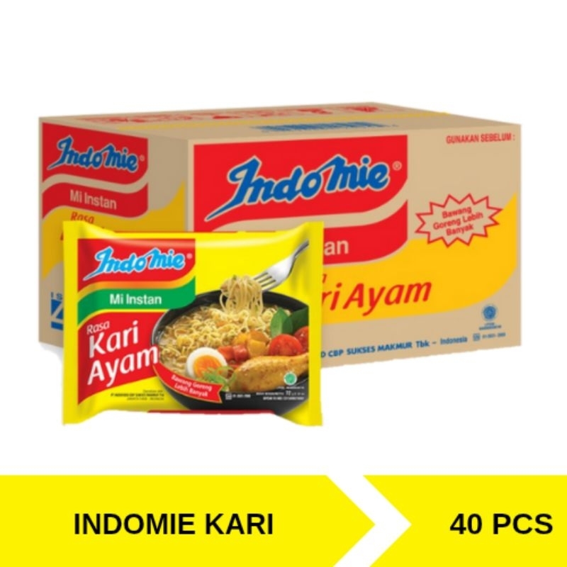 

INDOMIE KARI 1 DUS (40pcs)
