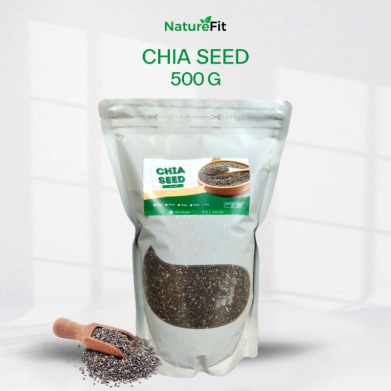 

COD Organic Black Chia Seed | Biji Chiaseed Original Premium 500gr
