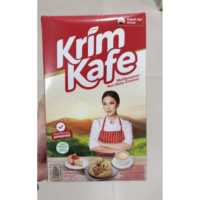

500gr Krim Kafe multipurpose non dairy creamer krimer bubuk