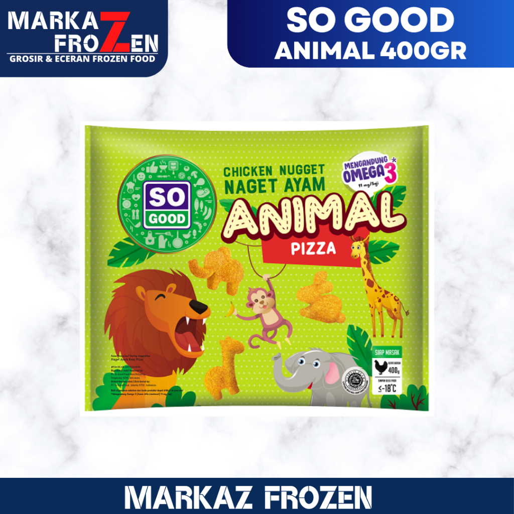 

SO GOOD ANIMAL NUGGET 400GR