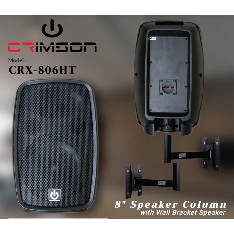 SPEAKER PASIF GANTUNG 8INCH CRIMSON CRX-806 HT