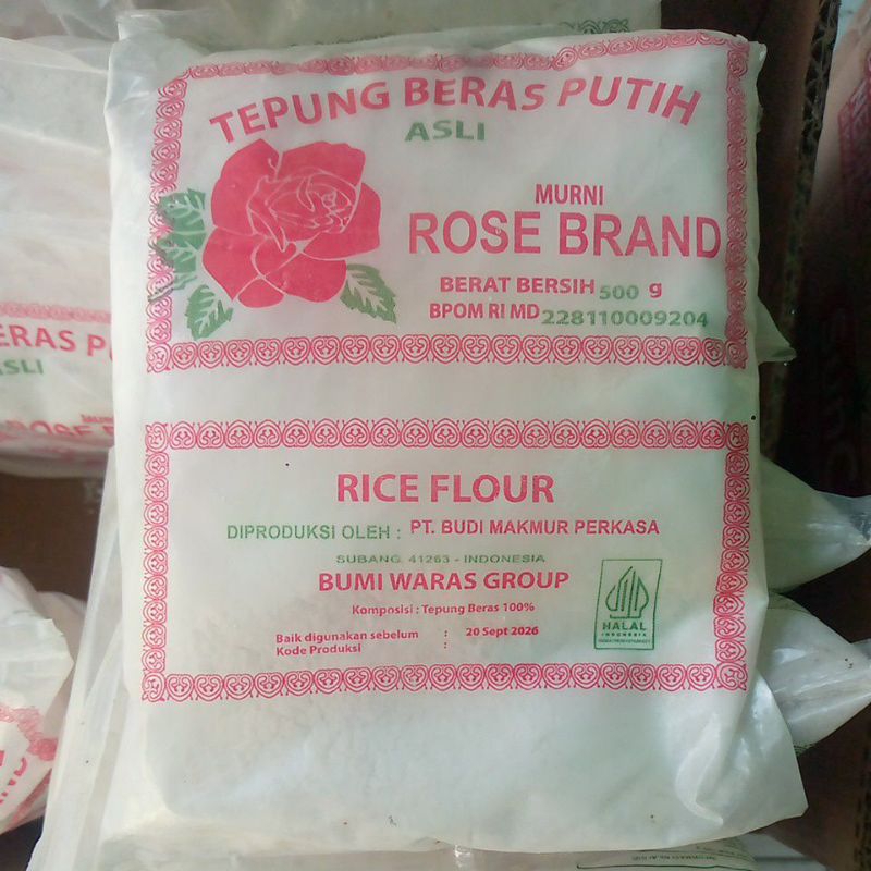 

tepung beras rosebrand 500gr