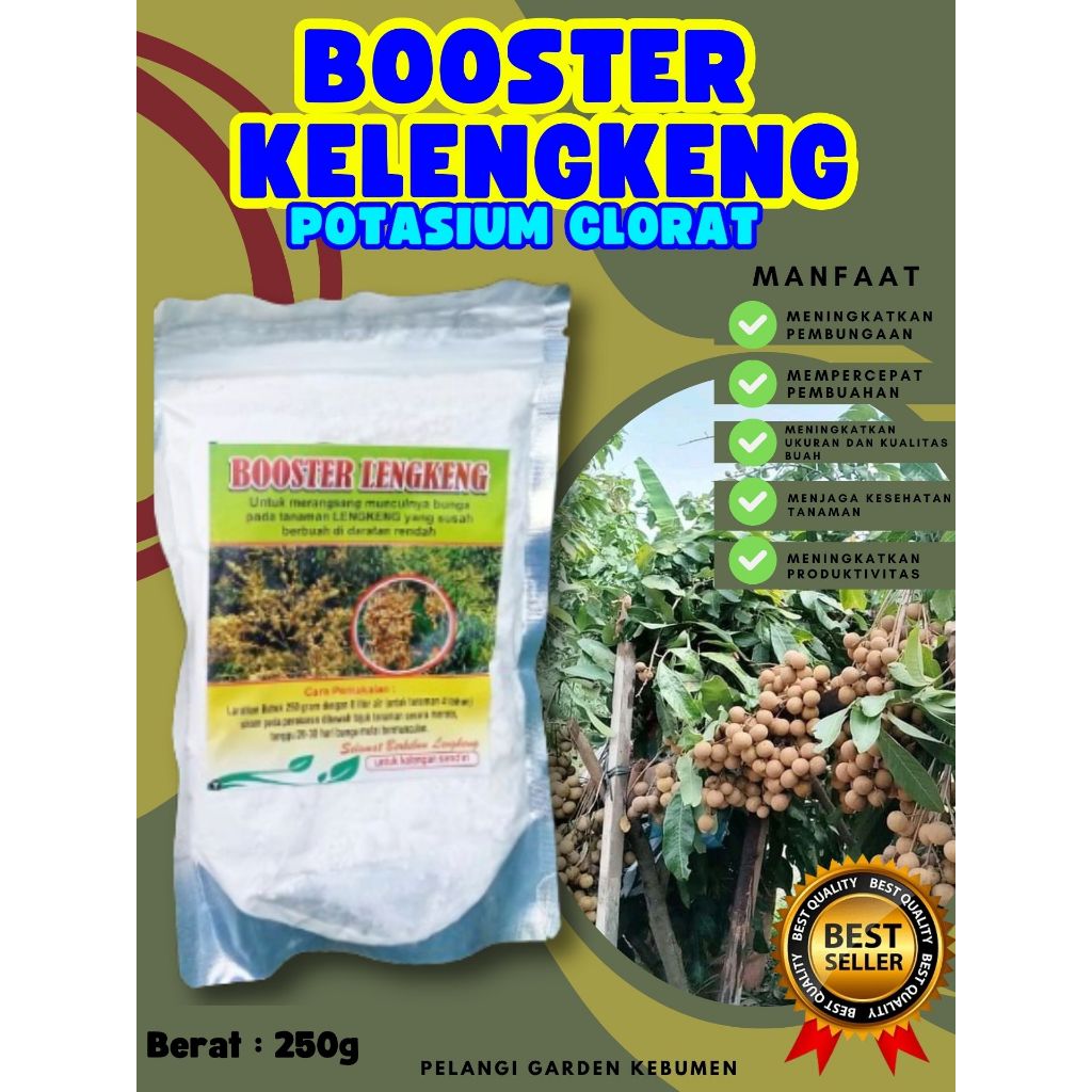 KUALITAS TERBAIK  Booster Kelengkeng Kcl03 Murni, Booster Kelengkeng Kcl03 Murni 1Kg