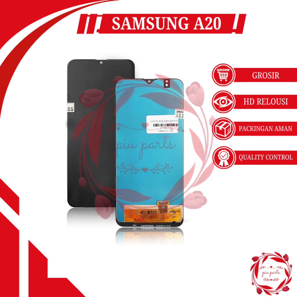 LCD TOUCHSCREEN SAMSUNG A20 / A205 ORIGINAL
