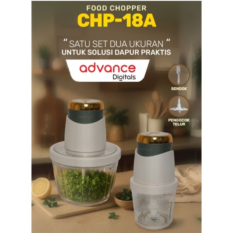 ADVANCE FOOD CHOPPER CHP-18A