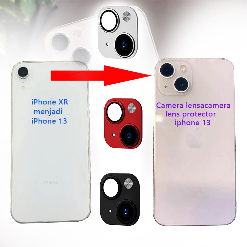 Lensa Pelindung Kamera Iphone XR Untuk Semua Jenis iPhone 13 Pelindung Kamera Iphone 13 Kaca Kamera 