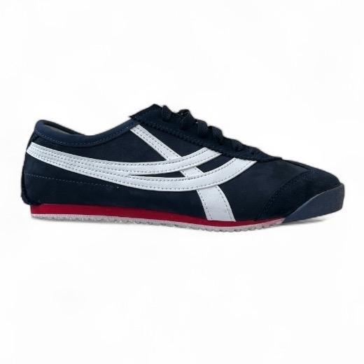 sepatu kasual kinomi undoktsu sneakers kulit suide