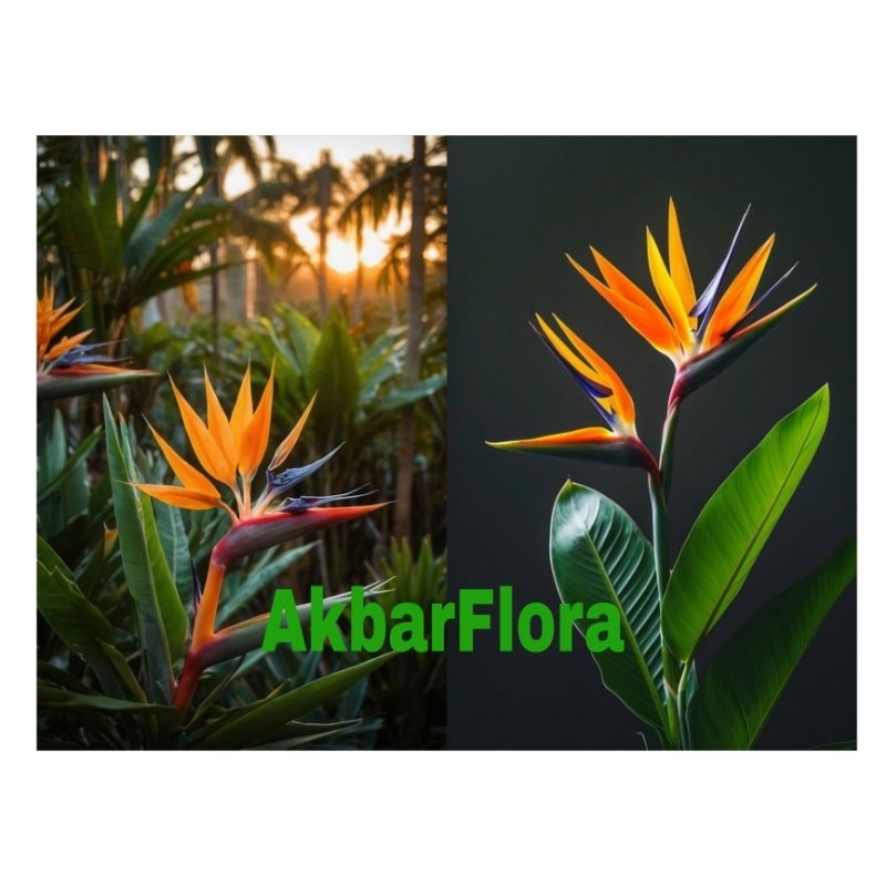 Tanaman Heliconia bird-of-paradise