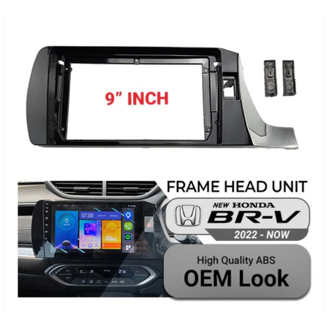 FRAME HEAD UNIT ALL NEW BRV BR-V 2022 - ON 9 inch OEM