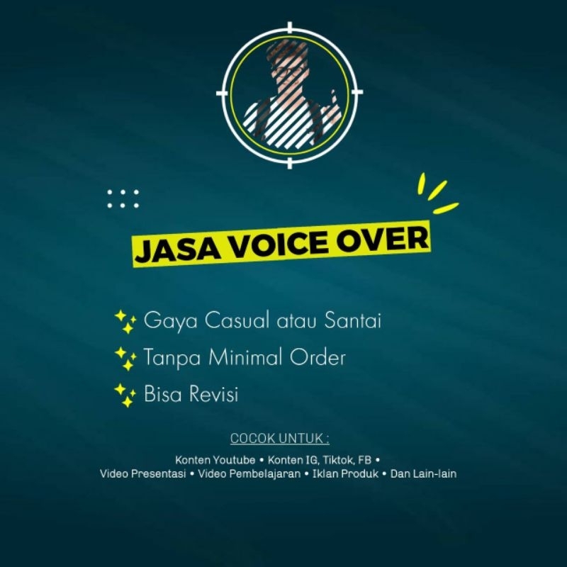 JASA PENGISI SUARA ATAU VOICE OVER